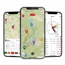 Dog Trace DOG GPS X30B Short - Uređaj za praćenje lokatora pasa s lokatorom zvuka